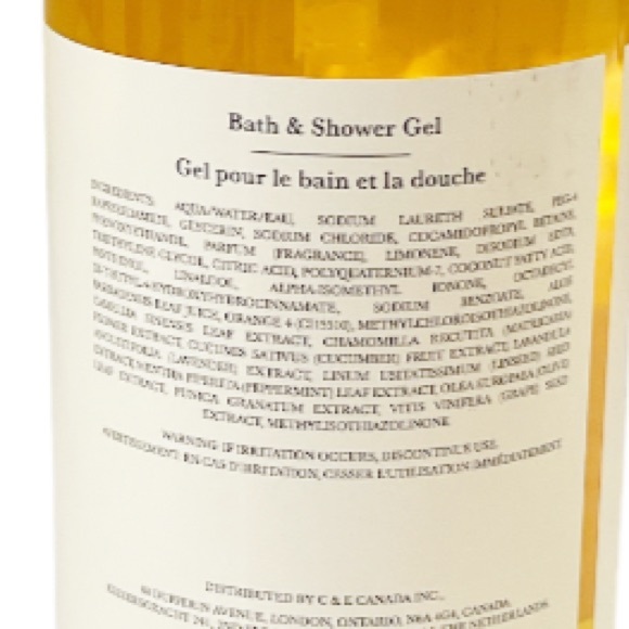 NEW! 33.8 fl Oz HTF Crabtree & Evelyn TAROCCO ORANGE Bath and Shower Gel - Picture 4 of 6